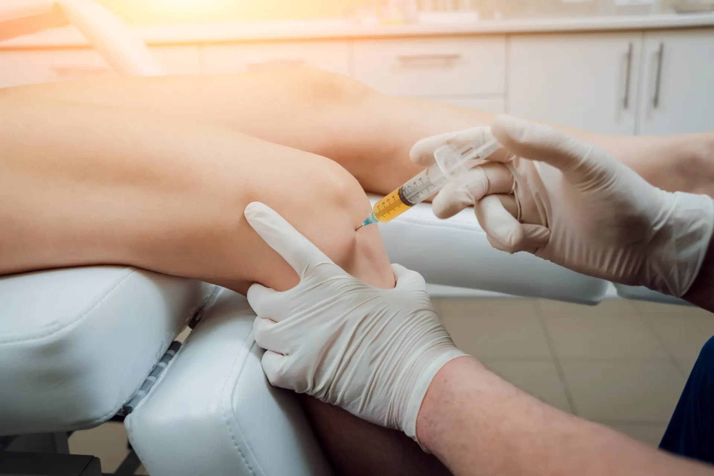 Image-guided joint injection treatment